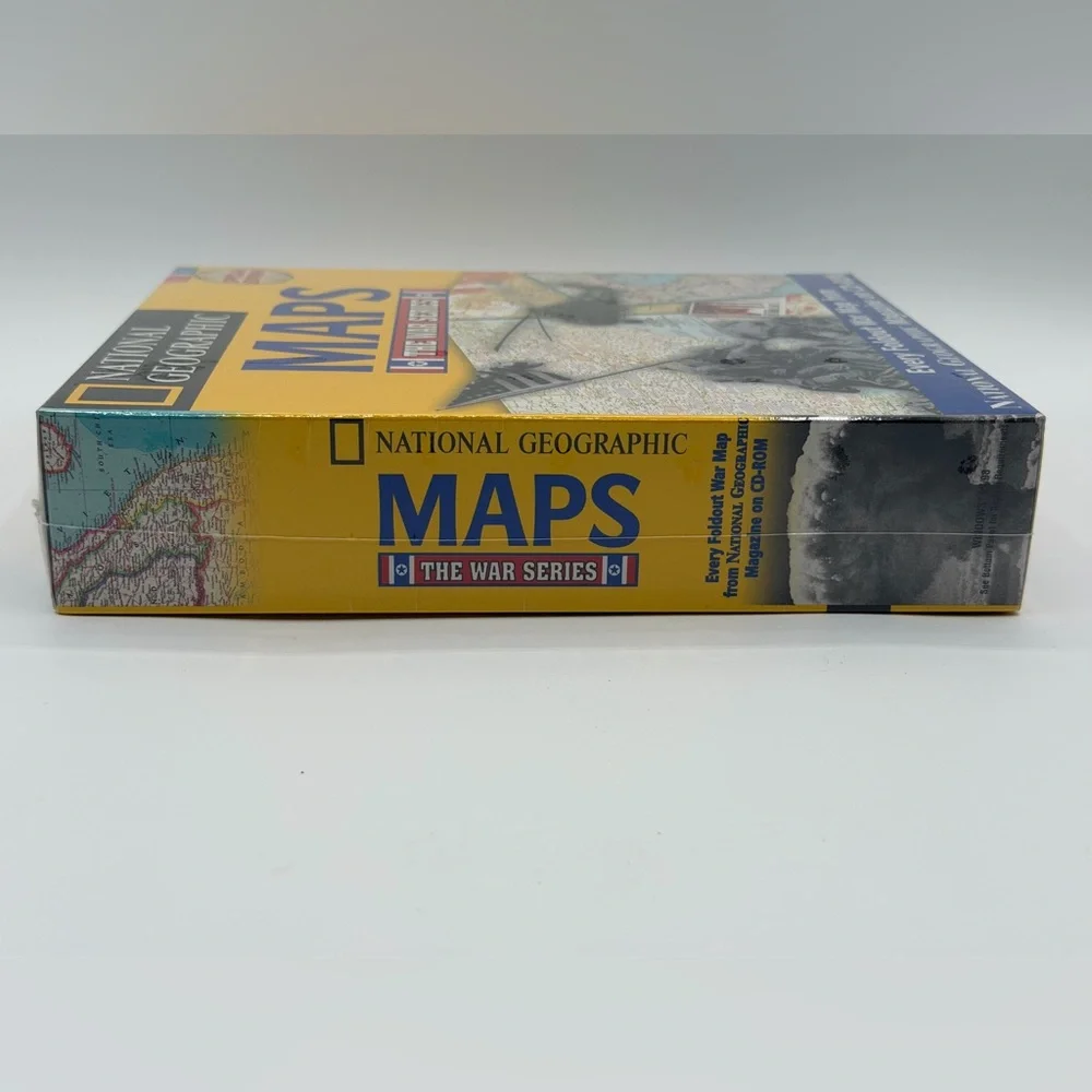National Geographic Maps The War Series - Special Edition PC CD-ROM New Sealed